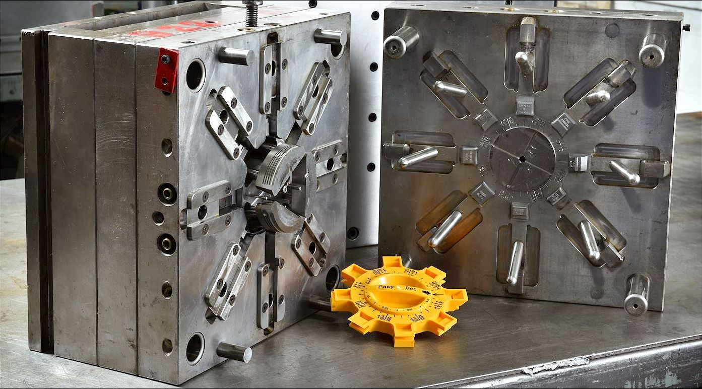 Multi slide 1 cavity mold